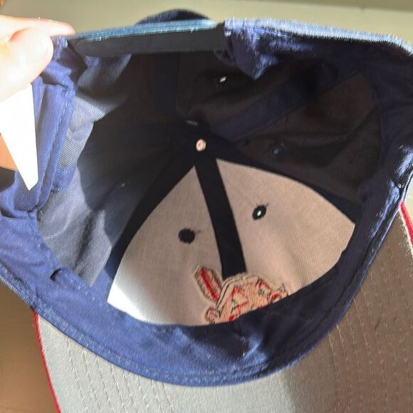 New Vintage 90s 2000s Men's Embroidered Cleveland Logo Baseball Cap OSFA - Picture 8 of 9